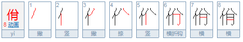 佾怎么读？