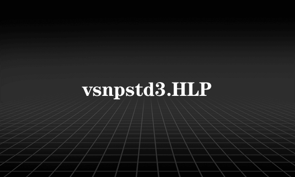 vsnpstd3.HLP