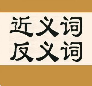 含有近义词的词