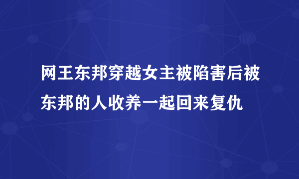 网王东邦穿越女主被陷害后被东邦的人收养一起回来复仇