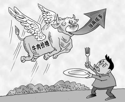 韩国一公斤牛肉卖到1090人民币，造成牛肉价格暴涨的原因是什么？