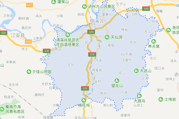泸州市纳溪区有多少乡镇？