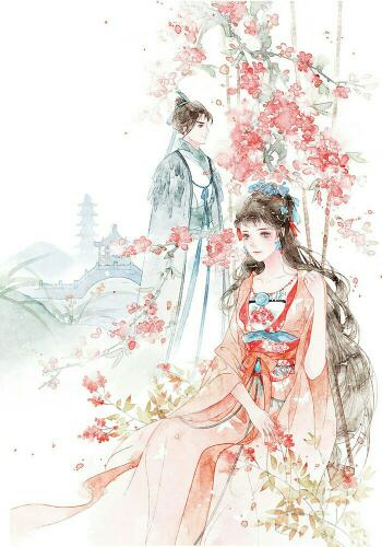 求四组古风图片，要男女初见时的情景，相思时的情景，亲吻时的情景，携手同行的情景。角色都要一样的！