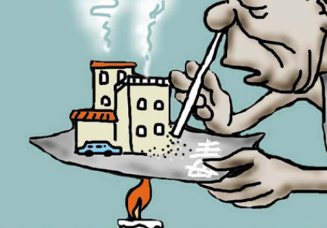 在有些国家和地区毒品犯罪集团或者是直接参与政治活动影响政府决策甚至有的犯