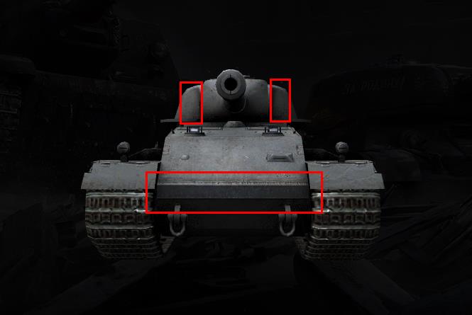 坦克世界vk7201正面的弱点在哪里？