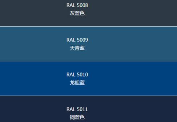 劳尔色卡 RAL 7040 是什么颜色