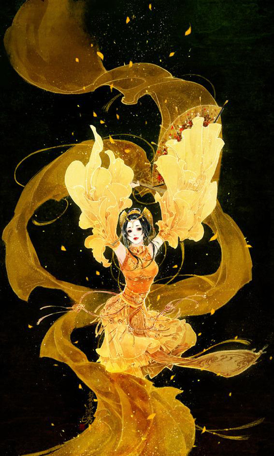 唯美手绘古风图谁有？