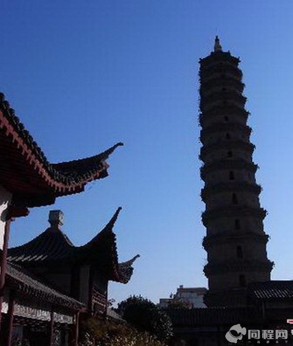 武冈斜塔的现今所在