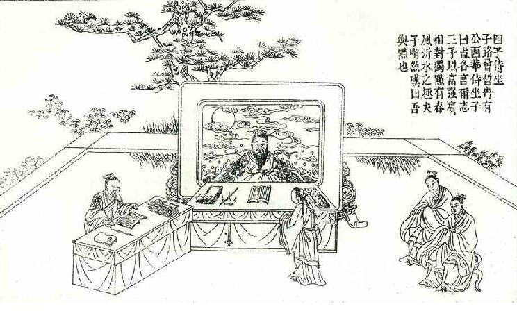 莫春者,春服既成,冠者五六人,童子六七人,浴乎沂,风乎舞雩,咏而归子解释