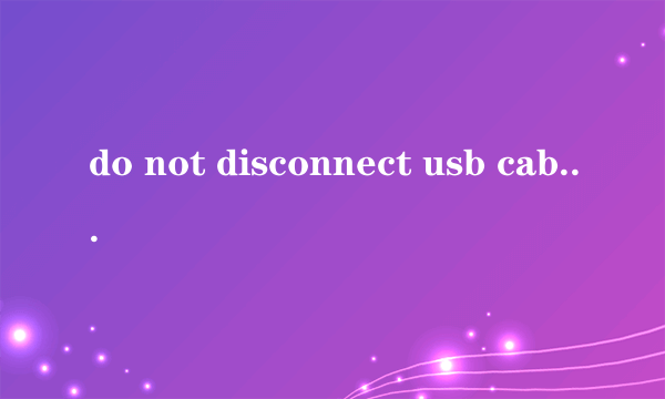 do not disconnect usb cable during the software update 三星I779 放枕头下拿出来就出现这个样子 怎么办
