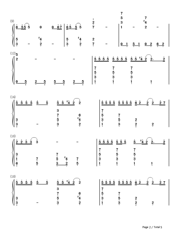 secret base ～君がくれたもの 简谱