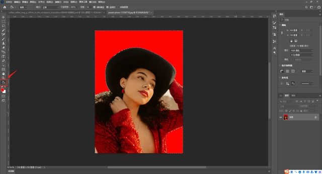 photoshop抠图后，怎样保存，可以让背景透明？