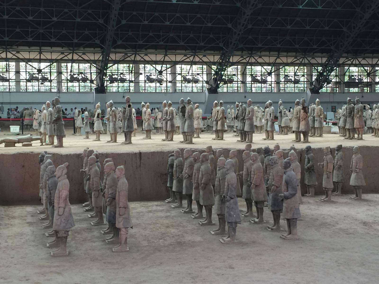秦兵马俑的资料（300字）集。。。。。。。。。。。。。。。