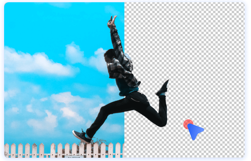 photoshop抠图后，怎样保存，可以让背景透明？