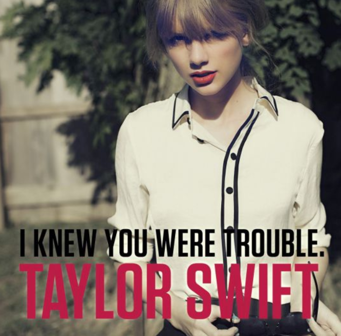 求Taylor Swift的 i knew you were trouble 的mp3