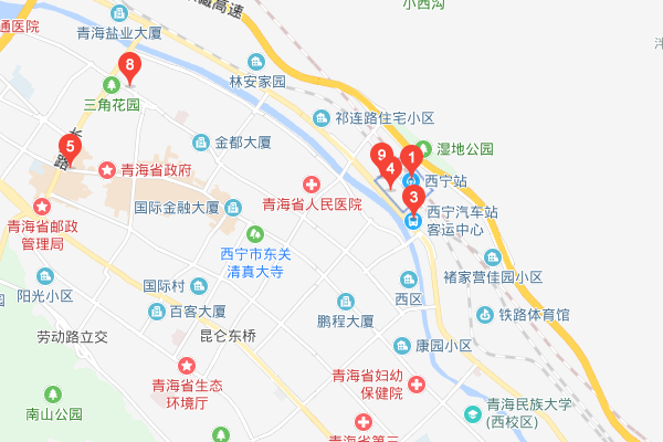 求教，西宁火车站和高铁站是一个站吗