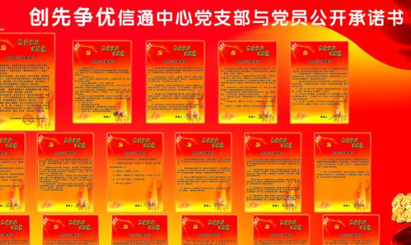 农村党员承诺制的具体内容