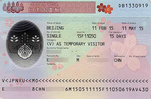 日本旅游签证的有效期多久