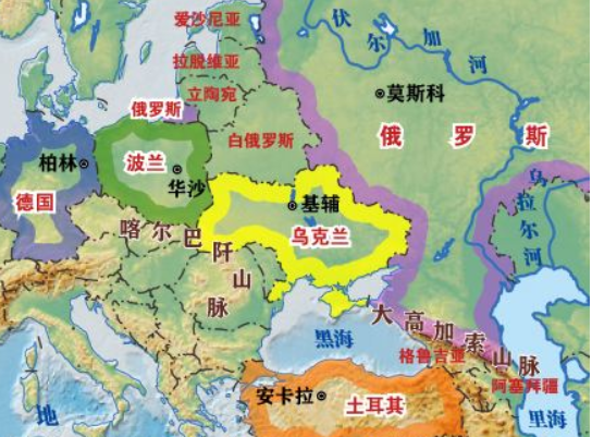 俄罗斯周边有哪些国家？