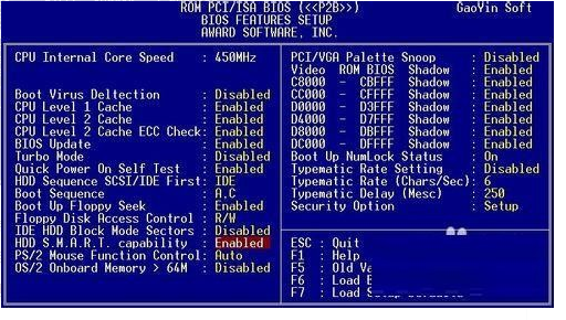 开机自检出错，S.M.A.R.T提示说：status BAD,Backup and Replace怎么操作解决。