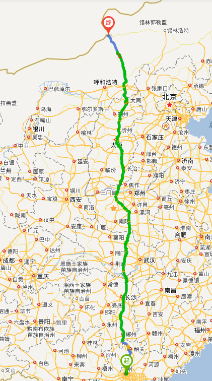 二广高速公路广二向1756公里具体是哪里至哪里的路段 限速多少