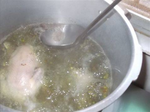乳鸽绿豆汤怎么做