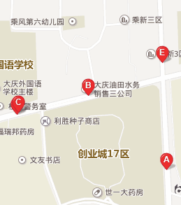 大庆创业城17区附近有几路公交车