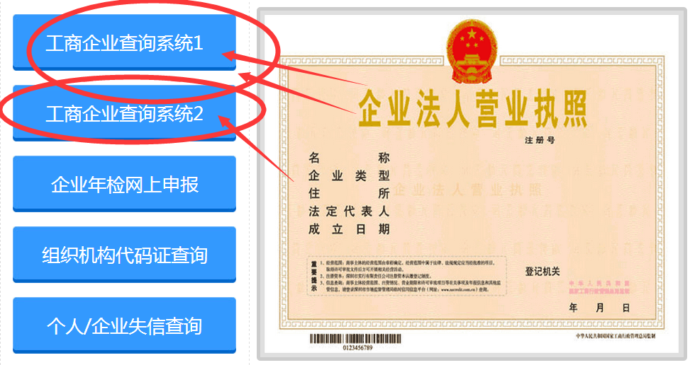 天津工商局企业查询
