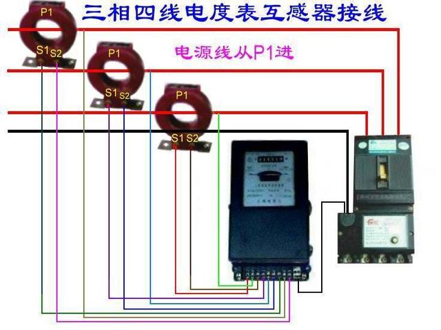 带互感器电表怎样安装