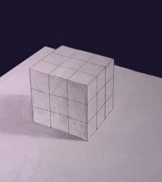 大神教我画3D铅笔画，不要太难的，简单一点，要有图片哦