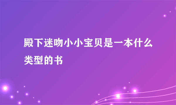 殿下迷吻小小宝贝是一本什么类型的书