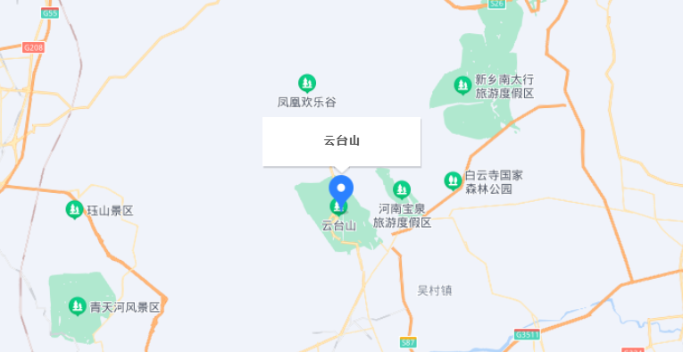 河南云台山景区在哪里