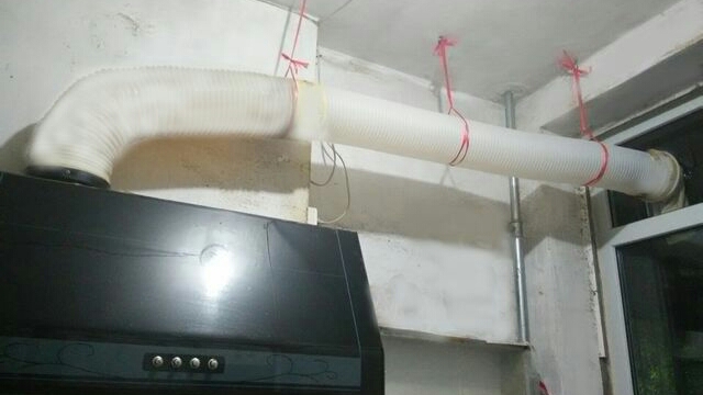 油烟机管怎么装