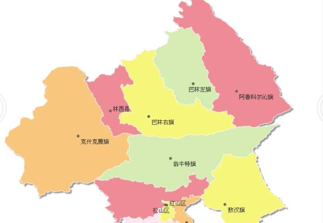 内蒙古赤峰市都有哪几个旗县区，多谢！