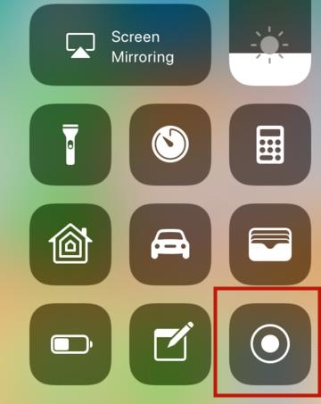iphone自带屏幕录制在哪里？