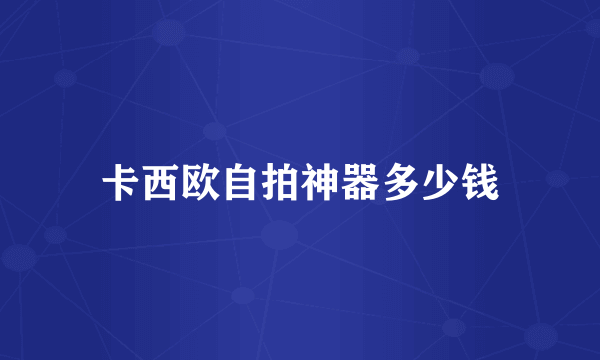 卡西欧自拍神器多少钱