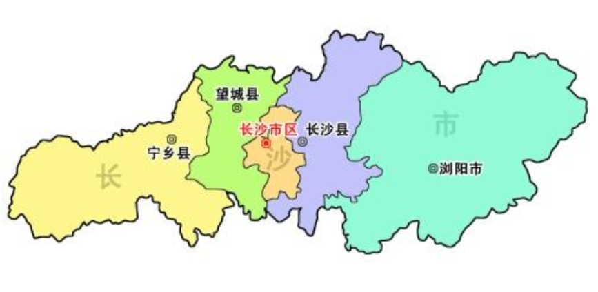 长沙城区面积的面积是多少。，城区人口多少呢。。就是指市区的