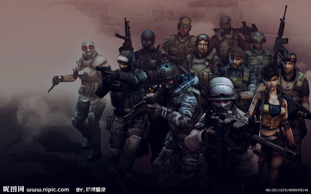穿越火线所有人物集合图片