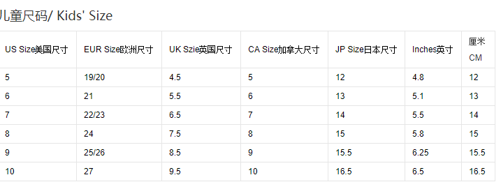 巴布豆童鞋23码内长是多少厘米