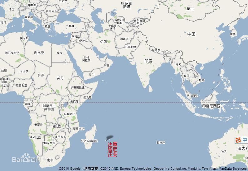 法属留尼旺岛在什么地理位置，是谁的国土？
