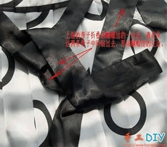 怎么打蝴蝶结图片